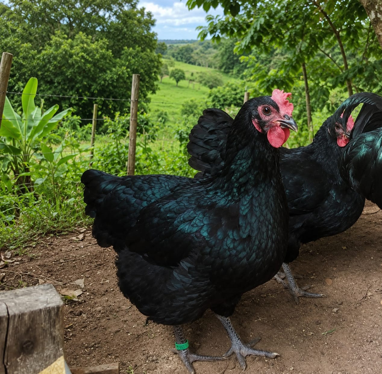 Galo Gigante Negro de Jersey