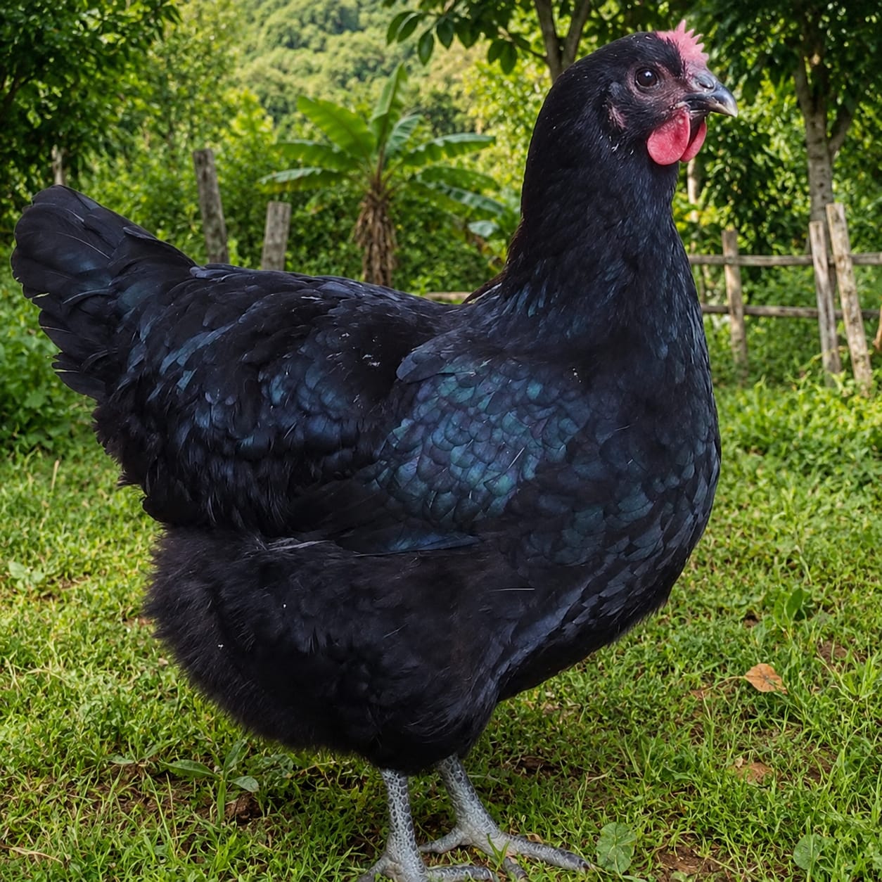 Galo Gigante Negro de Jersey